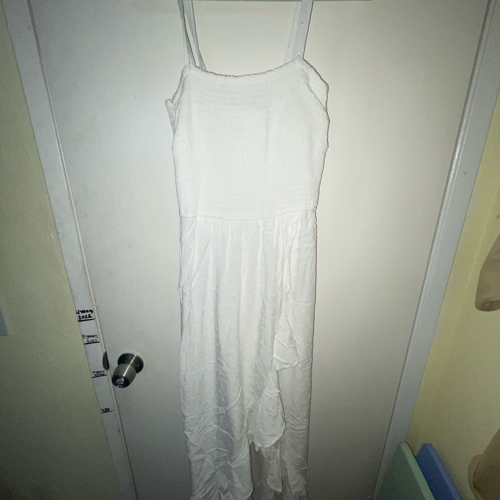 White dress